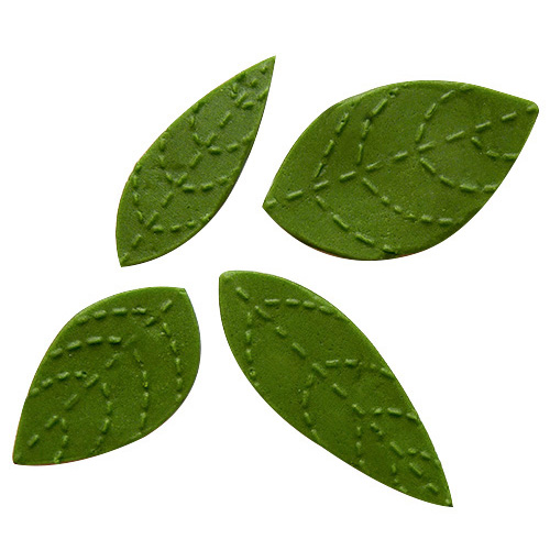 Forma silikonowa – Listki II (zestaw 4 wzorów)