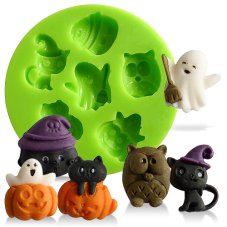Silikónová formička – Halloweenske motívy I