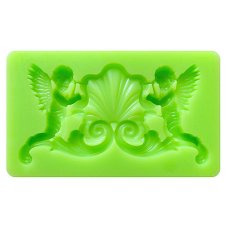 Silikónová formička – Barokový ornament s anjelikmi