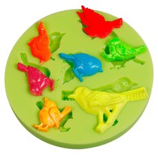 Forma silikonowa Ptaki