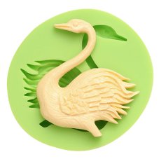 7ES 0305 Animal Mould Swan Fondant Silicone Molds for cake decorating