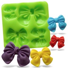 Silikónová formička – Mašličky (sada 4 veľkostí)