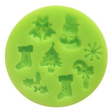 Silikónová formička vianočná téma II