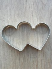 Foremki do wycinania ciastek w kształcie serca
