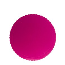 Podkład pod tort Dekora 25 cm – ciemnoróżowy (3 mm)