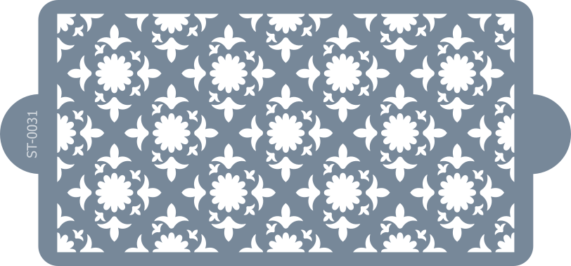 Cukrářská šablona (Stencil) Zámecký ornament