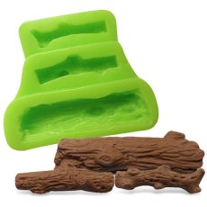 Forma silikonowa – Pnie drzew (Zestaw 3 szt.)