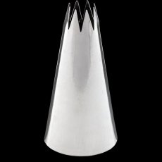 Dekoracyjna końcówka z ośmioma zębami