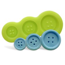 Silikónová formička – Tri gombíky