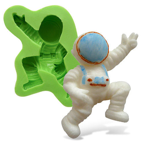 Forma silikonowa - kosmonauta (74x42 mm)