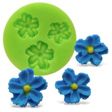 Silikónová formička – Kytičky (sada 3 motívov)