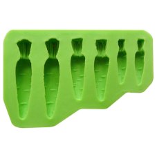 Silikonová formička mrkve