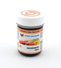 Gelová barva Food Colours - Broskvová (35 g)
