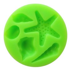 Forma silikonowa – Morskie muszelki i rozgwiazda III