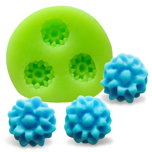 Forma silikonowa – Trzy kwiatuszki