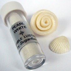 Sugarflair jadalny barwnik pyłkowy z perłą – Pearl White