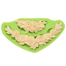 Forma silikonowa  girlanda różana
