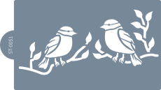 Szablon cukierniczy (Stencil) Ptasia rozmowa
