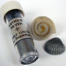 Jedlá prachová barva Sugarflair Antique Silver