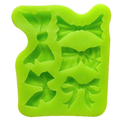 Forma silikonowa – Kokardy (zestaw 5 wzorów)