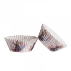 Papierowe babeczki do muffinek - Lodowe Królestwo