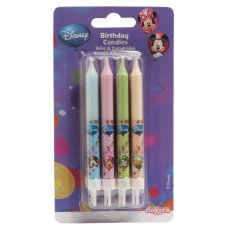 Tortové sviečky Mickey a priatelia – 8 ks (9 cm)