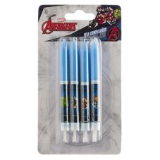 Sviečky na tortu Avengers – 8 ks (8,5 cm)