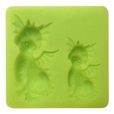 Forma silikonowa 2 smoki