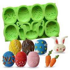 Silikonowe foremki do jajek wielkanocnych