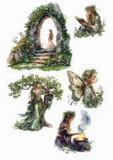 Jedlá tlač – Lesná mágia a elfie kráľovstvo