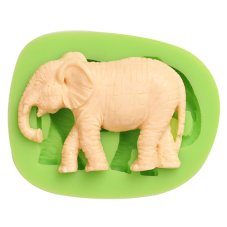 7ES 0020 Elephant Silicone Molds Fondant Mould for cake decorating