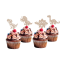 Cupcake zápichy Dinosaury – Set 4 ks