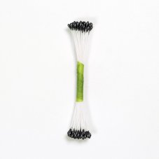 jem pestiky stredni cerne perletove 50 ks