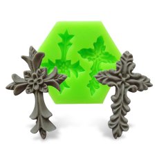 Forma silikonowa – Symbol duchowy: Dwa krzyże