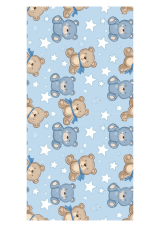 Jedlý tisk – Medvídci v oblacích: Modré snění