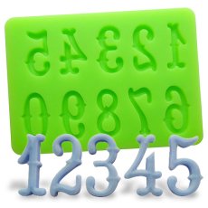 Forma silikonowa – Cyfry