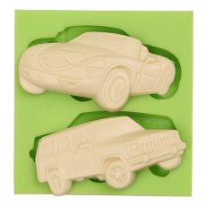 Silikonowa forma samochody