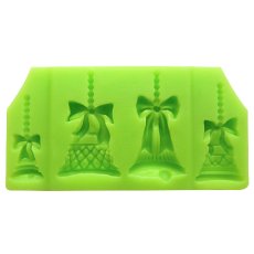 Forma silikonowa do marcepanu – Świąteczne dzwonki