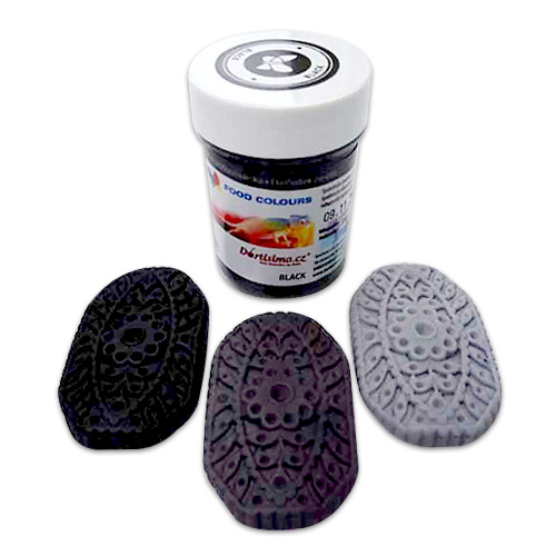 Barwnik spożywczy w żelu Food Colours - Czarny (35 g)