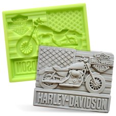 Silikónová formička – Harley Davidson