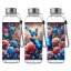 Butelka sportowa z Tritanu - Magiczne błękitne motyle i róże (500 ml)