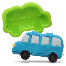 Silikónová formička – Veselý autobus