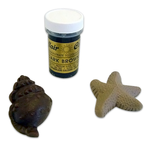 Barwnik spożywczy w żelu Sugarflair - Dark Brown (25 g) Barwnik spożywczy w żelu Sugarflair - Dark Brown (25 g)