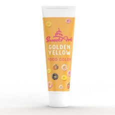 Barwnik spożywczy w żelu SweetArt - Złoty Żółty (30 g)