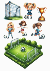 Jedlý tisk – Fotbalový zápas: Malé šampionky