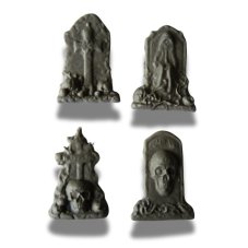 Silikónová formička Halloween – Náhrobky