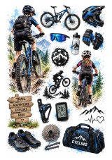 Jedlý tisk Horská cyklistika a MTB – arch A4