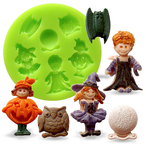 Forma silikonowa – Halloween: Straszny mix