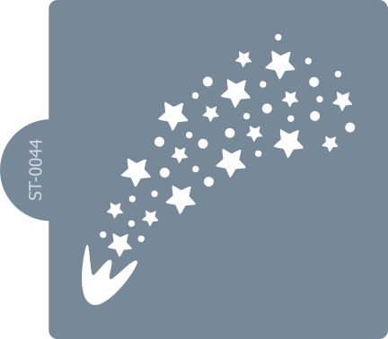 Cukrárska šablóna (Stencil) Hviezdna dráha