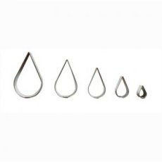 Zestaw stempli w kształcie kropli